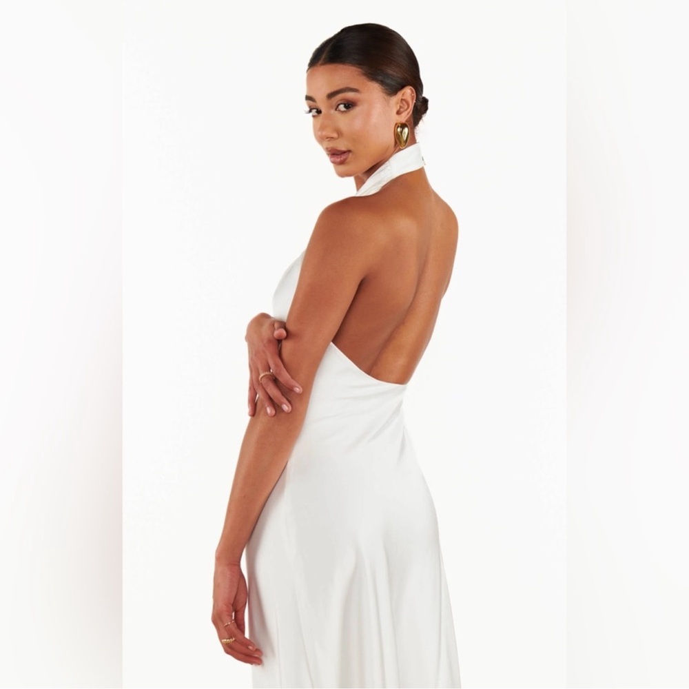 Show me your MUMU halter midi dress